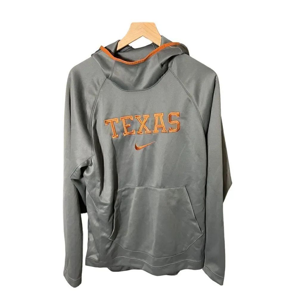 Nike Men's Medium Gray Texas Longhorns Basketball Spotlight Team Logo Performanc
